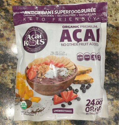 Pure Acai Antioxidant Superfood Puree