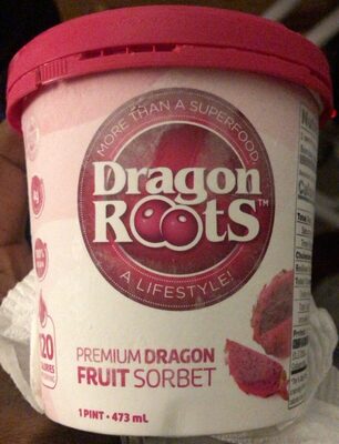 Premium Dragon Fruit Sorbet, Dragon Fruit
