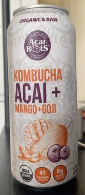 Mango + Goji Acai + Kombucha, Mango + Goji