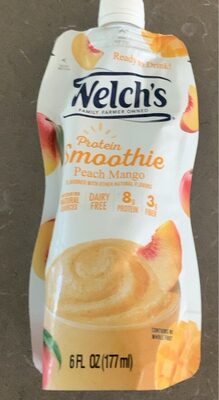 Peach Mango Protein Smoothie, Peach Mango