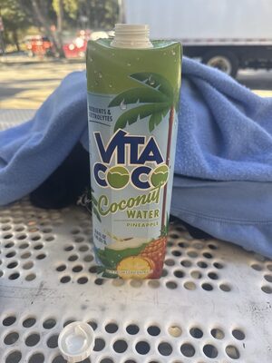 Pineapple Coconut Water, Pineapple