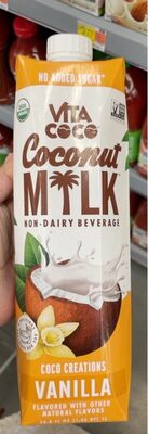 Vanilla Coconut Milk Non-Dairy Beverage, Vanilla