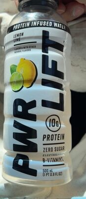 Lemon Lime Protein Infused Water, Lemon Lime