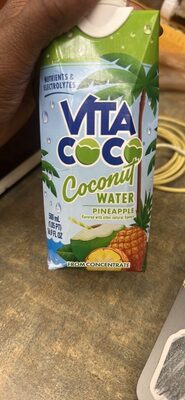 Pineapple Coconut Water, Pineapple