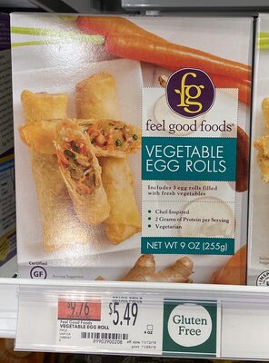 Vegetable Egg Rolls Filled With Fresh Vegetables, Vegetable