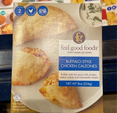 Buffalo-Style Chicken Calzones, Buffalo-Style Chicken