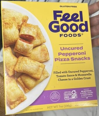 Uncured Pepperoni Cauliflower Crust Bites Gluten-Free Snacks, Uncured Pepperoni