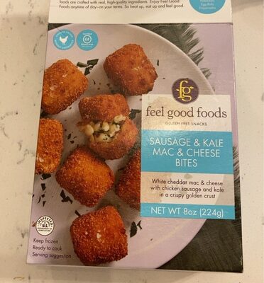 Sausage & Kale Mac & Cheese Bites