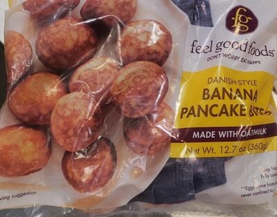 Danish-Style Banana Pancake Bites, Banana