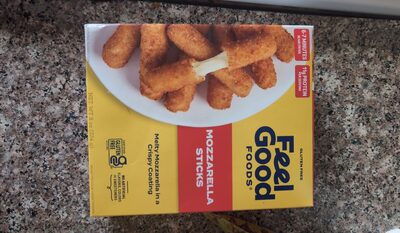 Mozzarella Cheese Sticks In A Crispy Breading, Mozzarella