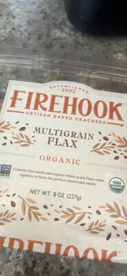 Multigrain Flax Organic Mediterranean Baked Crackers