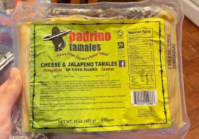 4 Cheese Tamales In Corn Husks, 4 Cheese