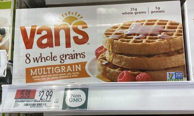 8 Whole Grains Multigrain Waffles
