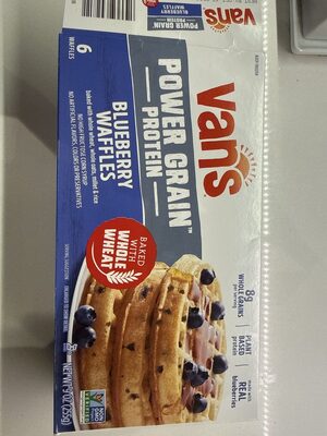 Protein Blueberry Waffles, Blueberry