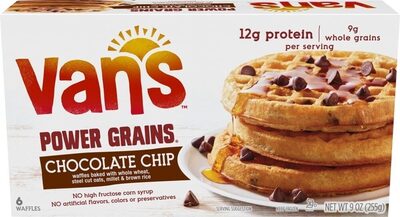Chocolate Chip Waffles, Chocolate Chip