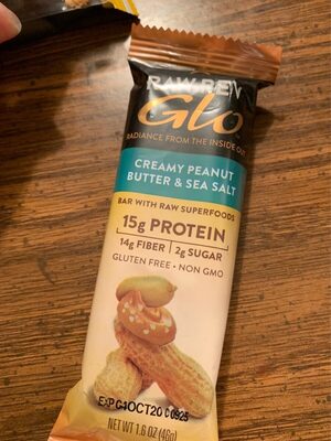 Creamy Peanut Butter & Sea Salt Bar With Raw Superfoods, Creamy Peanut Butter & Sea Salt