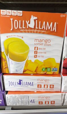 Mango Sorbet Pops, Mango