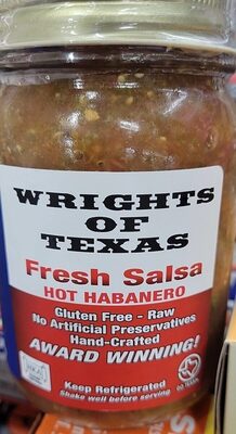 Hot Habanero Fresh Salsa, Hot Habanero