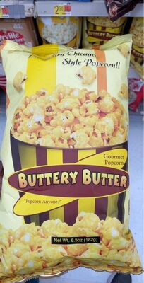 Buttery Butter Gourmet Popcorn, Buttery Butter