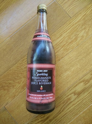 Trader Joe's, Flavored Juice Blend, Sparkling Pomegranate, Sparkling Pomegranate