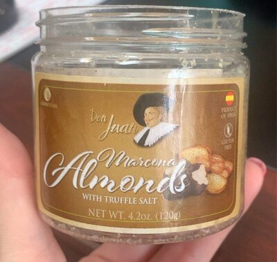 Marcona Almonds With Truffle Salt, Truffle Salt