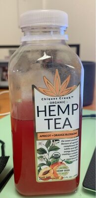 Apricot + Orange Blossom Organic Hemp Tea, Apricot + Orange Blossom