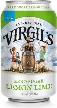 Zero Sugar Lemon Lime Soda, Lemon Lime