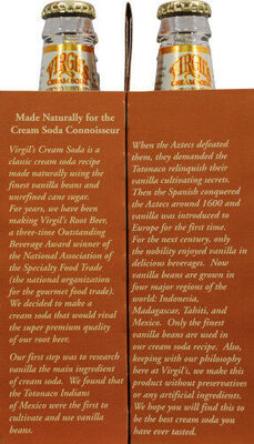 Virgil's, Cream Soda