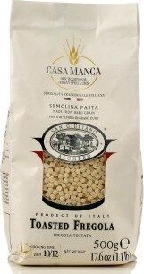 Toasted Fregola Semolina Pasta