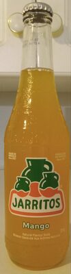 Jarritos, Natural Flavor Soda, Mango, Mango