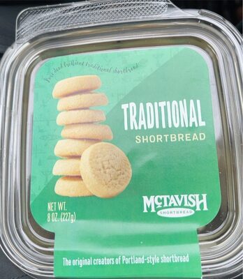 Traditional Shortbread, Traditional