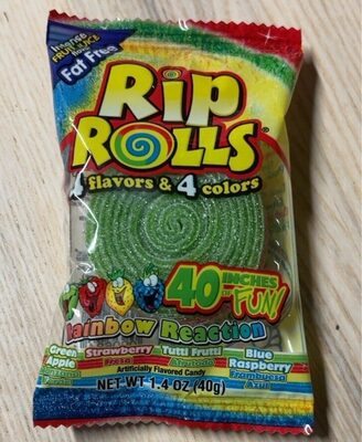 Rainbow Reaction Candy