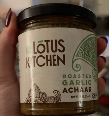 Roasted Garlic Achaar, Roasted Garlic
