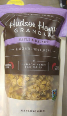 Hudson Henry Bakery Co., Good News Handcrafted Granola, Maples & Walnuts, Maples & Walnuts