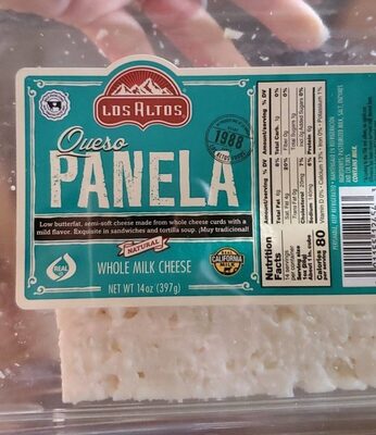 Queso Panela Whole Milk Cheese