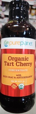 Pure Planet, Organic Tart Cherry Juice Concentrate
