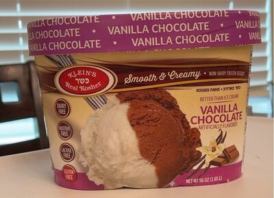 Vanilla Chocolate Smooth & Creamy Non-Dairy Frozen Dessert Ice Cream, Vanilla Chocolate