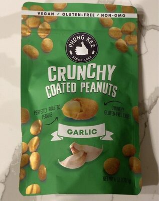 Garlic Crunchy Coated Peanuts, Garlic