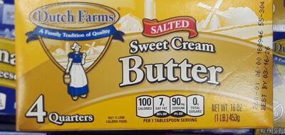 Sweet Cream Butter