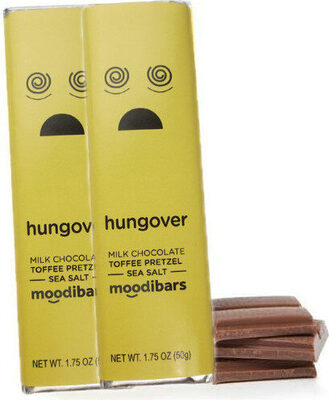 Moodibars, Milk Chocolate Toffee Pretzel Sea Salt