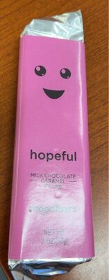 Hopeful Milk Chocolate Caramel Filled Bar, Hopeful