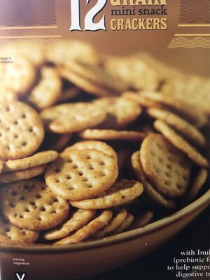Trader Joe's, 12 Grain Mini Snack Crackers