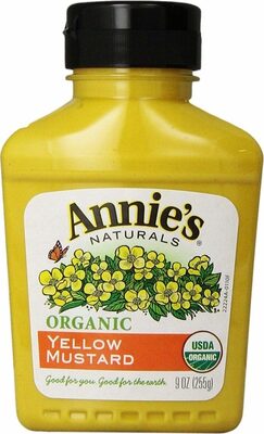 Annie's Organic Yellow Mustard