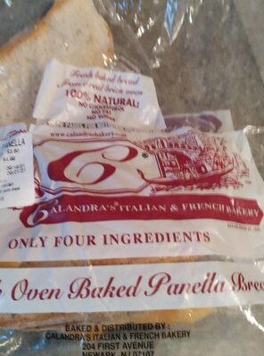 Hearth Oven Baked Medium Panella Bread