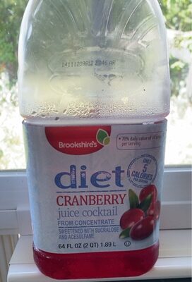 Diet Juice Cocktail, Cranberry