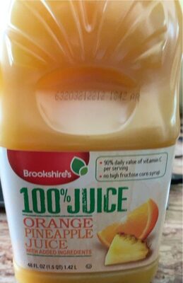 100% Juice, Orange Pineapple