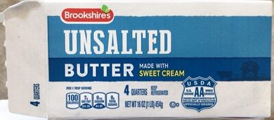 Unsalted Grade Aa Butter, Unsalted