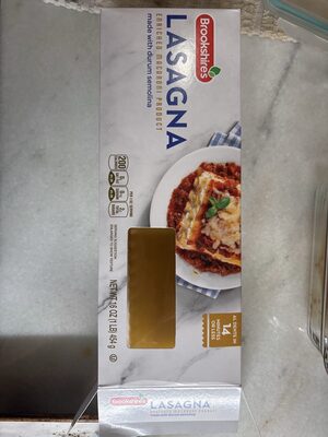 Lasagna, Enriched Macaroni Product