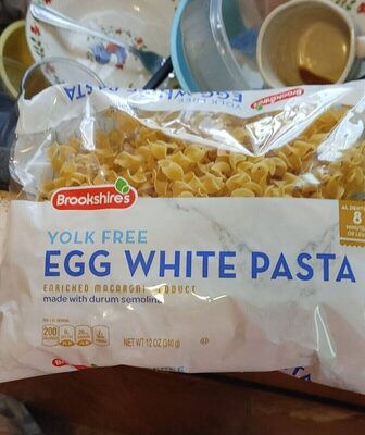 Enriched Macaroni Product, Extra Wide Yolk Free Noodles