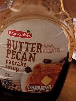 Butter Pecan Flavor Pancake Syrup, Butter Pecan